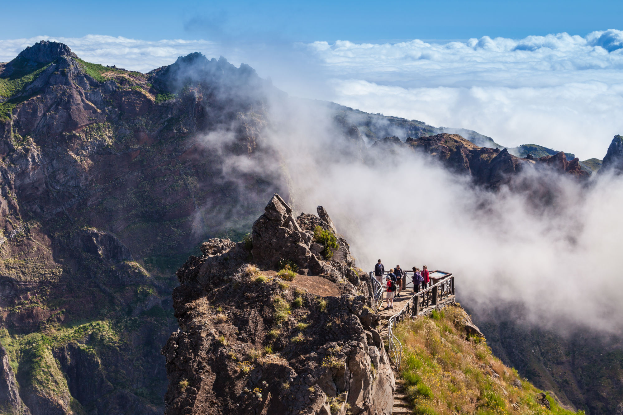 Trekking on Madeira island