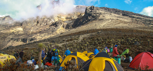 Topptur på vulkanen Tolima (5221 moh)